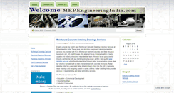 Desktop Screenshot of mechanicaldraftinganddesign.wordpress.com