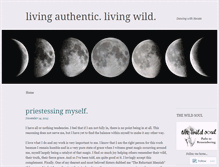 Tablet Screenshot of dancingwithhecate.wordpress.com