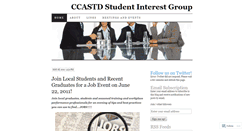 Desktop Screenshot of ccastdsig.wordpress.com