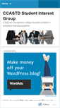 Mobile Screenshot of ccastdsig.wordpress.com