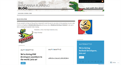 Desktop Screenshot of bandannablog.wordpress.com
