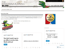Tablet Screenshot of bandannablog.wordpress.com