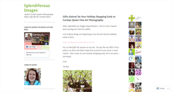 Desktop Screenshot of cquinnimages.wordpress.com