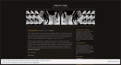 Desktop Screenshot of diagnosissingle.wordpress.com