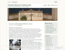 Tablet Screenshot of georgeshand.wordpress.com