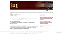 Desktop Screenshot of leyespanama.wordpress.com