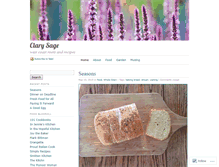 Tablet Screenshot of clarysage.wordpress.com