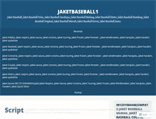 Tablet Screenshot of jaketbaseball1.wordpress.com