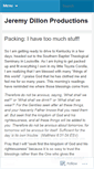 Mobile Screenshot of jeremydillon.wordpress.com