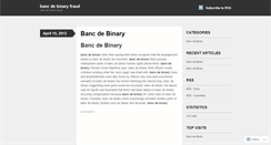 Desktop Screenshot of brookshires.bancdebinaryfraud.wordpress.com