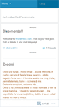 Mobile Screenshot of alberodellezoccole.wordpress.com