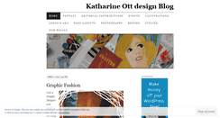 Desktop Screenshot of katharineottdesign.wordpress.com