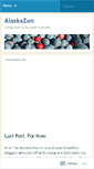 Mobile Screenshot of alaskazen.wordpress.com