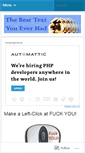 Mobile Screenshot of besttextyoueverhad.wordpress.com