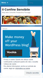 Mobile Screenshot of ilconfinesensibile.wordpress.com