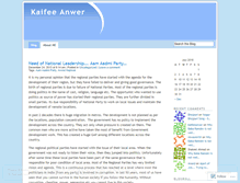 Tablet Screenshot of kaifeeanwer.wordpress.com