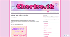 Desktop Screenshot of cherise25.wordpress.com
