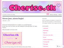 Tablet Screenshot of cherise25.wordpress.com