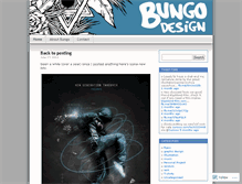 Tablet Screenshot of bungodesign.wordpress.com