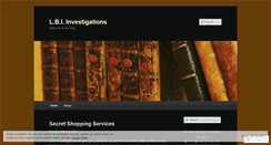 Desktop Screenshot of lbiinvestigations.wordpress.com