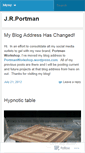 Mobile Screenshot of jrportman.wordpress.com