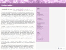 Tablet Screenshot of nanloza.wordpress.com