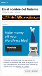 Mobile Screenshot of enelnombredelturismo.wordpress.com