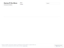 Tablet Screenshot of gamesrsrsbsns.wordpress.com