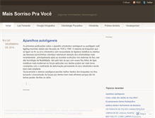 Tablet Screenshot of luizfernandoodonto.wordpress.com