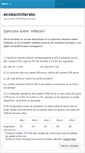 Mobile Screenshot of ecobachillerato.wordpress.com