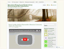 Tablet Screenshot of bismania.wordpress.com