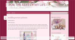 Desktop Screenshot of jienani.wordpress.com