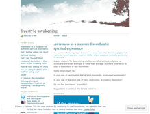 Tablet Screenshot of freestyleawakening.wordpress.com