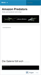 Mobile Screenshot of amazonpredators.wordpress.com