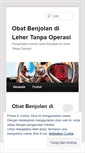 Mobile Screenshot of obatbenjolanditehertanpaoperasi3.wordpress.com