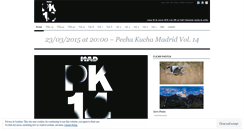 Desktop Screenshot of madpechakucha.wordpress.com