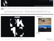 Tablet Screenshot of madpechakucha.wordpress.com