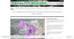 Desktop Screenshot of equalitybristol.wordpress.com