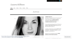 Desktop Screenshot of laurakilleen.wordpress.com