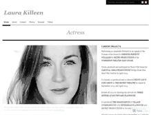 Tablet Screenshot of laurakilleen.wordpress.com