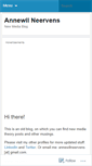 Mobile Screenshot of annewilneervens.wordpress.com