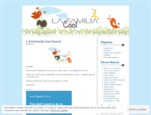 Tablet Screenshot of lafamiliacool.wordpress.com