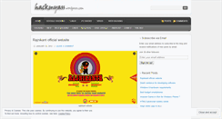 Desktop Screenshot of hackmyass.wordpress.com