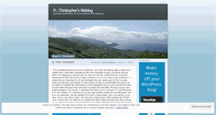Desktop Screenshot of frchr1st0pher.wordpress.com