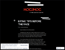 Tablet Screenshot of hog2hog.wordpress.com