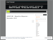 Tablet Screenshot of liveforeverpt.wordpress.com