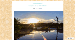 Desktop Screenshot of ambersoul.wordpress.com