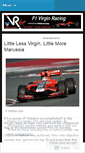 Mobile Screenshot of f1virginracing.wordpress.com