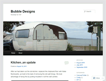 Tablet Screenshot of bubbledesigns.wordpress.com