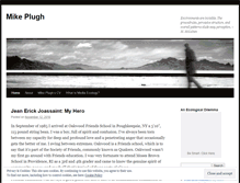 Tablet Screenshot of mikeplugh.wordpress.com